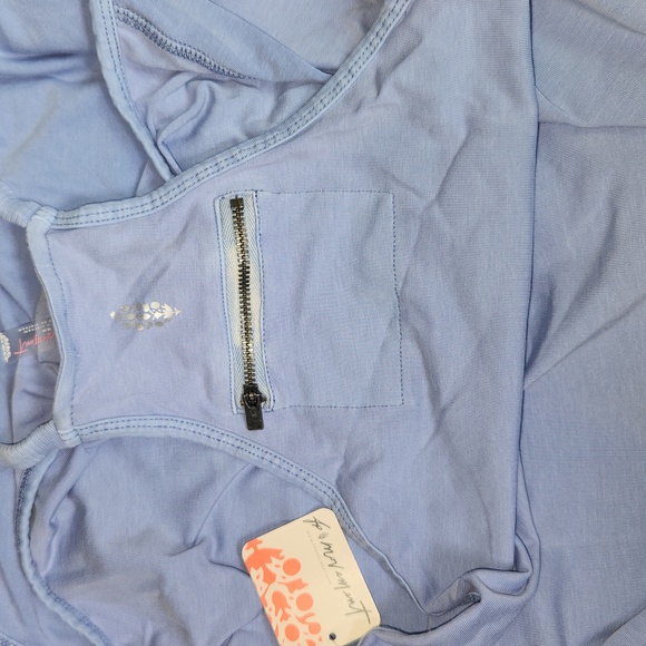 FP Movement Hot Shot Mini Dress Blueberry M Lavender Pale Blue Free People New - Picture 9 of 13